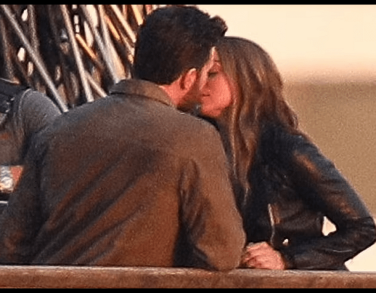 Ben Affleck&apos;s ex lover shares a passionate kiss with Chris Evans