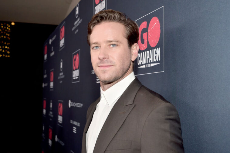 LOS ANGELES, CALIFORNIA - NOVEMBER 16: Armie Hammer attends the GO Campaign Gala 2019 on November 16, 2019 in Los Angeles, California. (Photo by Stefanie Keenan/Getty Images for GO Campaign)