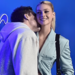 Newlyweds Brooklyn Beckham and Nicola Peltz made no secret of their feelings at the Dior cruise show