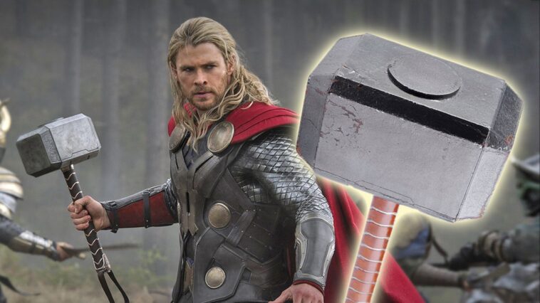 Martillo de 'Thor' de Chris Hemsworth a la venta en subasta de recuerdos de películas