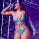 Chisporroteante: Megan Thee Stallion hizo una exhibición chisporroteante mientras actuaba en el Festival Culinario, de Arte y Música Preakness LIVE 2022, que se llevó a cabo en el hipódromo de Pimlico en Baltimore, Maryland