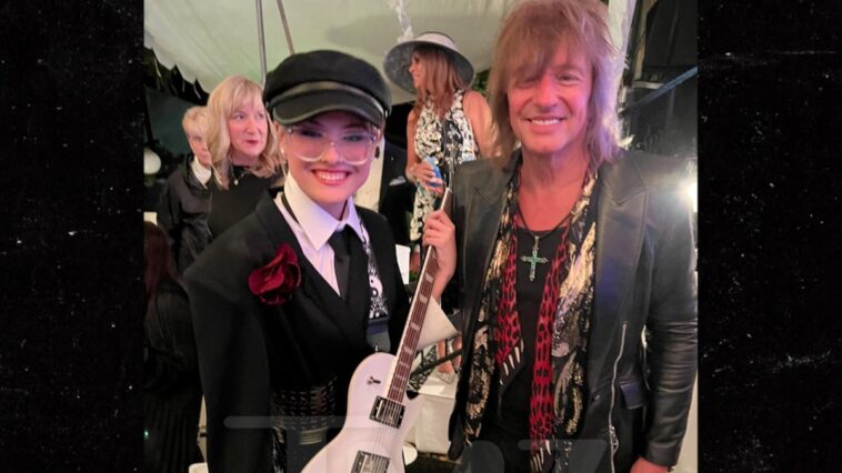 Richie Sambora ofrece lecciones de guitarra gratuitas a la hija de Anna Nicole Smith, Dannielynn