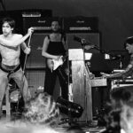 SAN FRANCISCO - 1978:  L-R Iggy Pop, Ricky Gardiner and David Bowie perform live in 1978 in San Francisco, California. (Photo by Richard McCaffrey/Michael Ochs Archive/Getty Images)