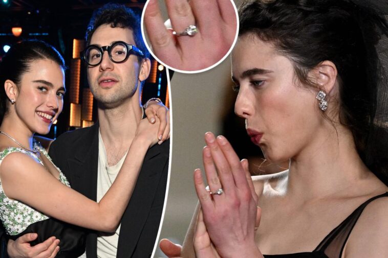 Todo sobre el anillo de compromiso de Margaret Qualley de Jack Antonoff