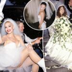 Vera Wang en tres de sus vestidos de novia de celebridades más icónicos