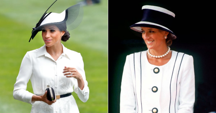 10 veces que Meghan Markle canalizó el estilo icónico de la princesa Diana