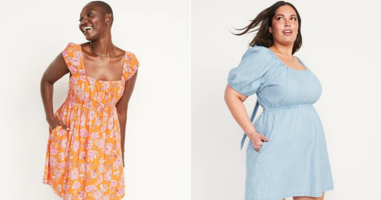 25 vestidos Old Navy de menos de $ 50 perfectos para el verano