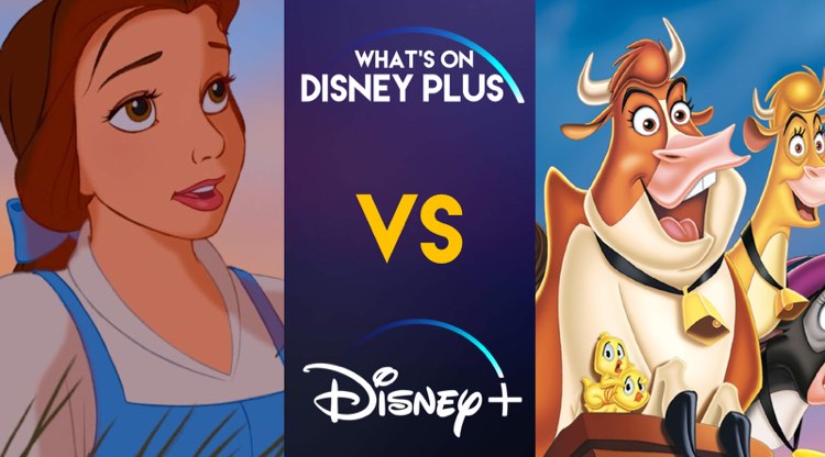 Batalla de Disney+ |  La Bella y la Bestia vs. Hogar en el Campo |  Qué hay en Disney Plus