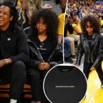 Blue Ivy representa a Beyoncé con look para un juego de baloncesto con Jay-Z