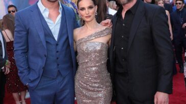Chris Hemsworth, Natalie Portman y Christian Bale - Instagram