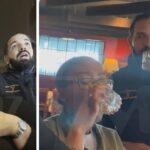 Drake recoge la cuenta de las damas de Detroit después de beber tragos