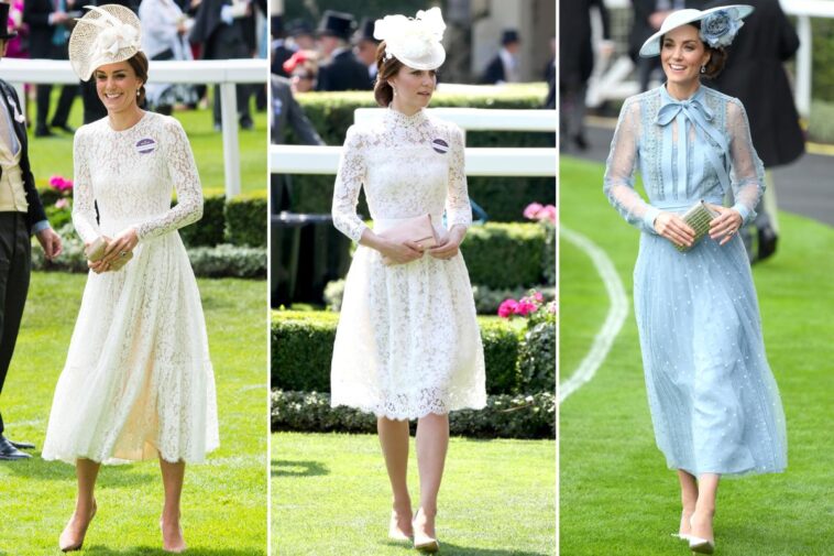 El Royal Ascot de Kate Middleton mira a través de los años