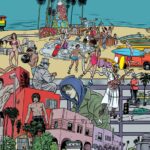 Escritor primerizo reúne un quién es quién de artistas para la novela gráfica 'El Golem de Venice Beach' (Exclusivo)