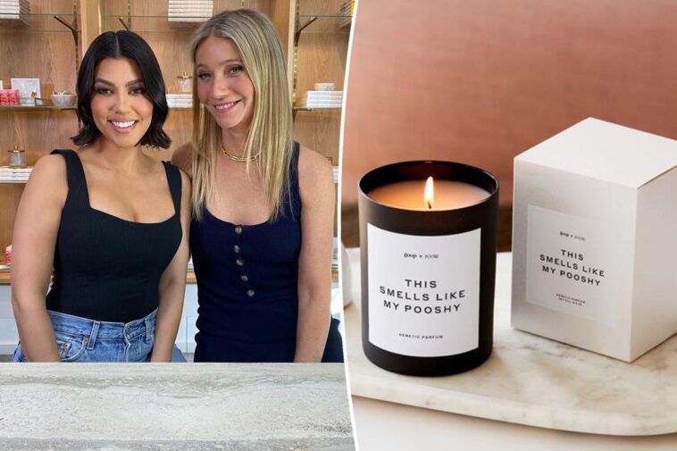 Goop y Poosh lanzan la vela 'This Smells Like My Pooshy'