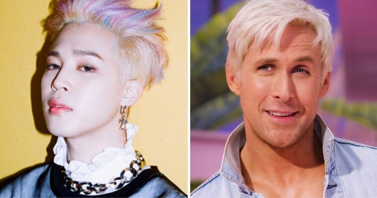 Jimin y Ryan Gosling de BTS vestían el mismo ajuste pero tenían vibraciones totalmente diferentes