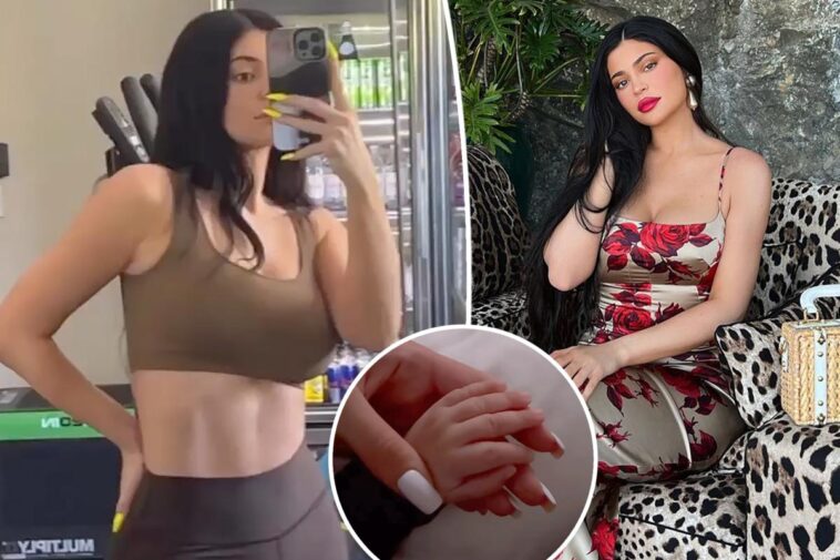 Kylie Jenner experimenta dolor de rodilla y espalda 4 meses después del parto