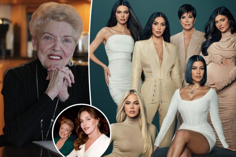La mamá de Caitlyn Jenner llama a la televisión 'Kardashian' 'sin sentido'
