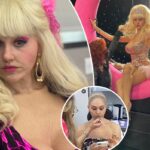 La maquilladora de Emmy Rossum detalla su impactante transformación de Angelyne