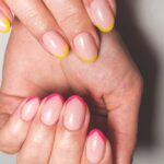 La tendencia de la manicura francesa dividida será tu elección este verano