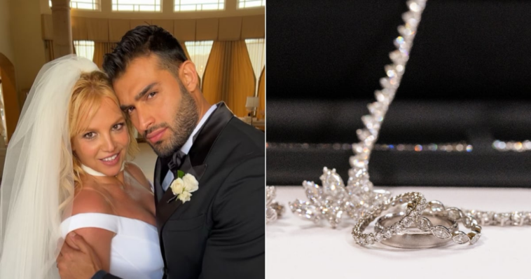 Las alianzas de boda de Britney Spears y Sam Asghari tienen este detalle significativo en común