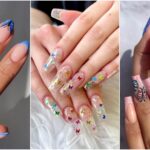 Las uñas de mariposa son la tendencia de manicura Y2K del verano