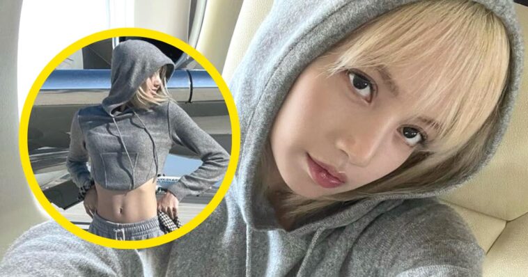 Lisa de BLACKPINK viaja lujosamente a París en un jet privado y muestra su figura impecable