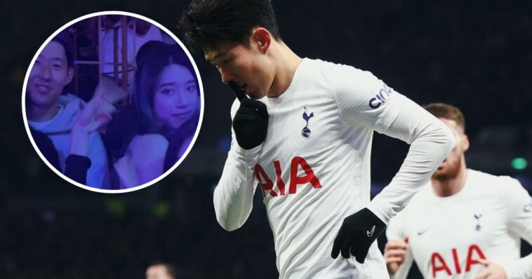 Los internautas se sorprenden al encontrar fotos de la estrella de fútbol Son Heung Min en un club