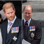 Meghan, Harry, Kate y William no se mezclaron en el Jubileo de Platino