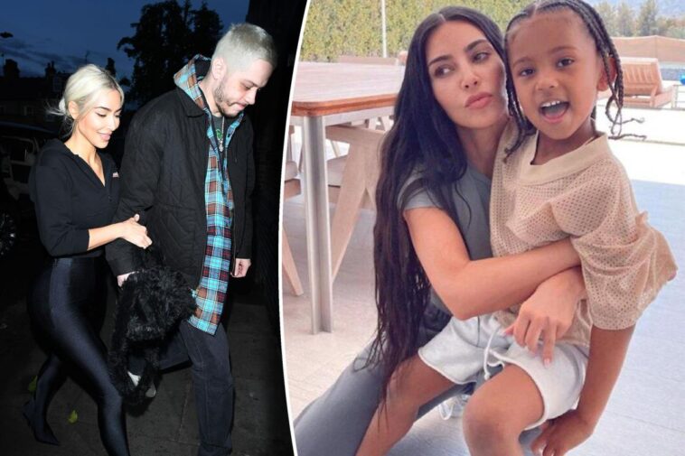 Pete Davidson, Saint West llegó a Walmart sin Kim Kardashian