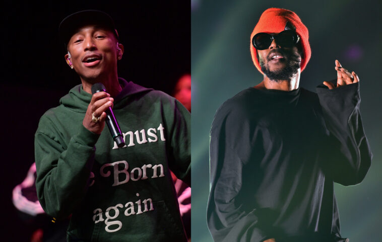 Pharrell llama a Kendrick Lamar “uno de los mejores escritores de nuestro tiempo”