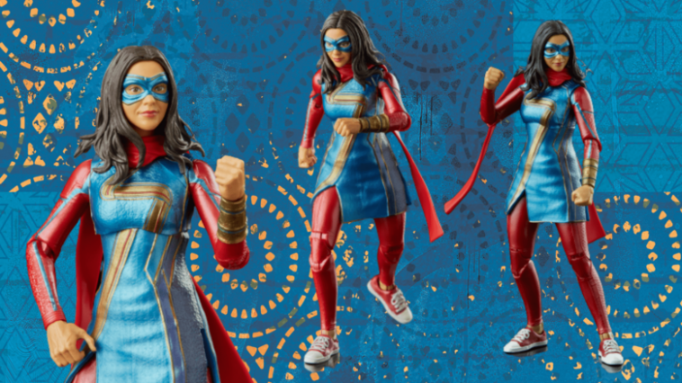 Primer vistazo a la figura de acción de Marvel Legends de la serie Disney+ de "Ms Marvel" |  Qué hay en Disney Plus