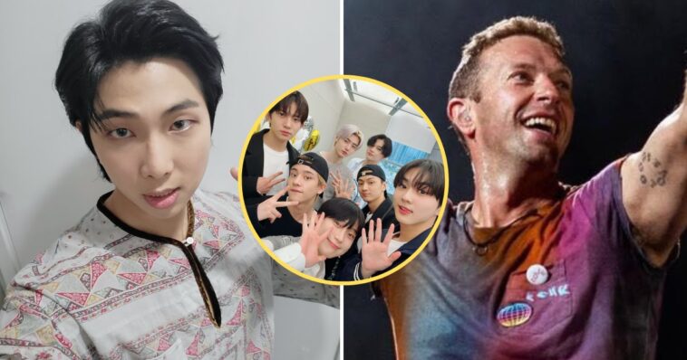 RM de BTS cuenta cuán atento es realmente Chris Martin de Coldplay después de que Chris Martin lo sorprendiera con su conocimiento de los grupos HYBE