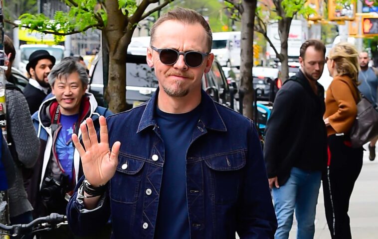 Simon Pegg en Glastonbury 2022: "Ahora soy un fanático de BTS de 52 años, vale la pena escuchar toda la música"