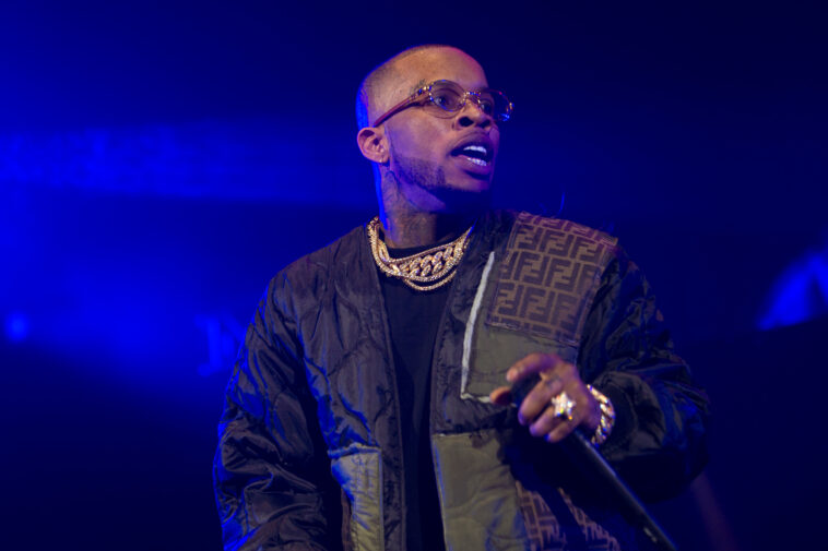 Tory Lanez performs at HOT 97 Summer Jam 2019 at MetLife Stadium on Sunday, June 2, 2019, in East Rutherford, New Jersey. (Photo by Scott Roth/Invision/AP)