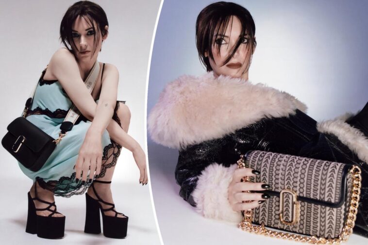 Winona Ryder protagoniza la nueva campaña de Marc Jacobs, dos décadas después