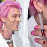 ¿El pendiente de Machine Gun Kelly está lleno de sangre de Megan Fox?