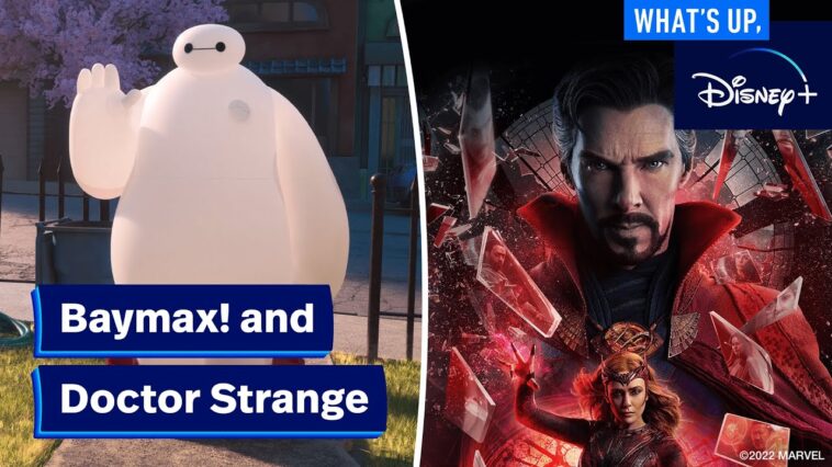 Baymax!  y Doctor Strange de Marvel Studios en el multiverso de la locura |  ¿Qué pasa, Disney+?