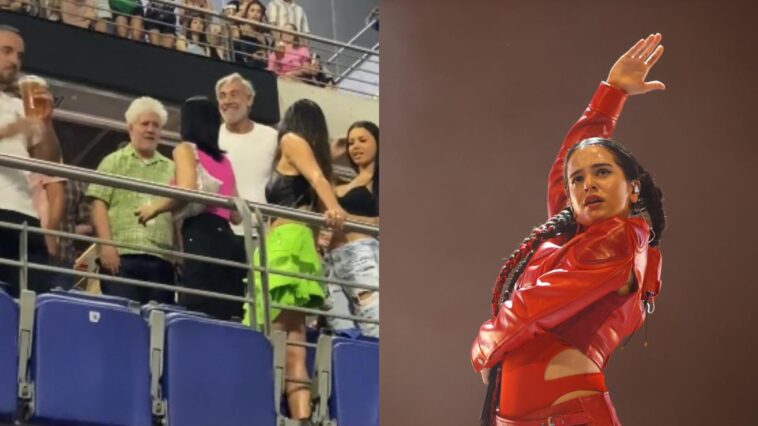 Belén Esteban, Georgina Rodríguez, Pedro Almodóvar... Los famosos que no han querido perderse el concierto de Rosalía en Madrid