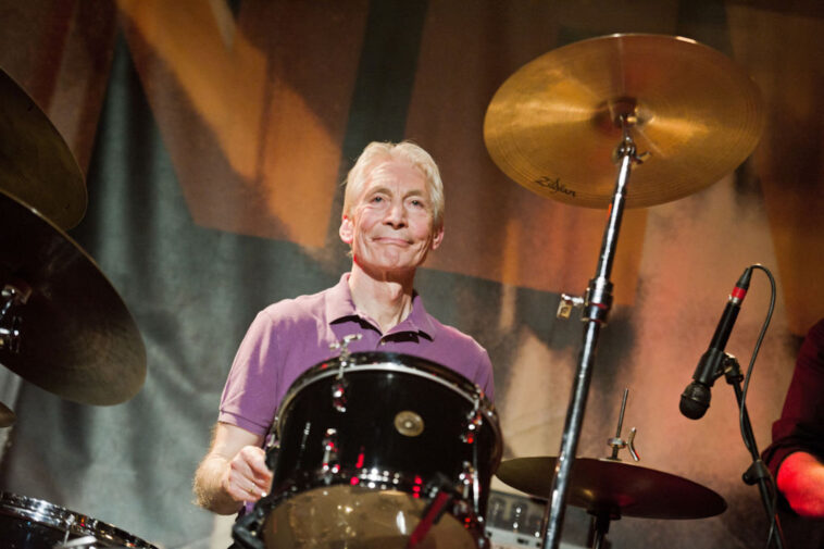 PARIS, FRANCE - OCTOBER 02: Charlie Watts performs with The A,B,C,D of Boogie Woogie at Le New Morning on October 2, 2011 in Paris, France. (Photo by David Wolff - Patrick/Redferns)