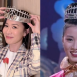 Charmaine Sheh usa la misma tiara de Miss Hongkong después de 25 años, se ve incluso mejor ahora que cuando quedó en tercer lugar