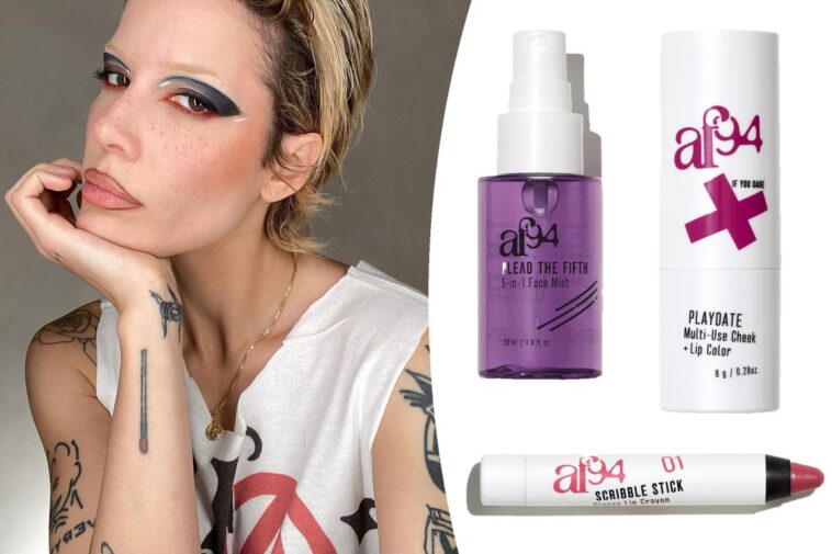 Cómo comprar af94, la nueva línea de maquillaje de Halsey