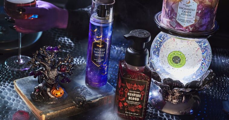 Eche un vistazo a la última colección de Halloween de Bath & Body Works