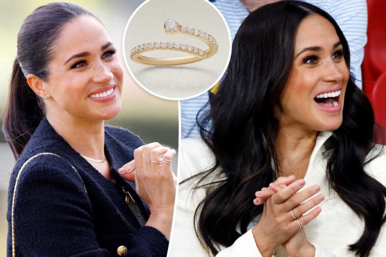 El anillo para meñique Shiffon de Meghan Markle apoya a las mujeres en los deportes