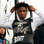 DALLAS, TX - MAY 03:  YoungBoy Never Broke Again performs during JMBLYA at Fair Park on May 3, 2019 in Dallas, Texas.  (Photo by Cooper Neill/Getty Images)