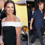 El mono de Meghan Markle comparado con el vestido de Kate Middleton