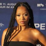 El vestido de Keke Palmer lleva la abertura del muslo a un extremo nuevo y embellecido