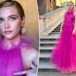 Florence Pugh defiende el vestido transparente de Valentino en medio de comentarios 'vulgares'