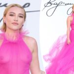 Florence Pugh deja poco a la imaginación con un vestido transparente