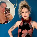 Halsey llega al desierto en bikinis florales