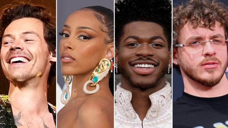 Harry Styles, Lil Nas X, Doja Cat y Jack Harlow lideran las nominaciones a los VMA de este año